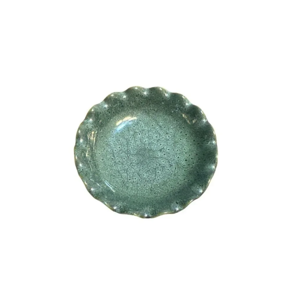 Fruit bowl Salad bowl dark green multi functional